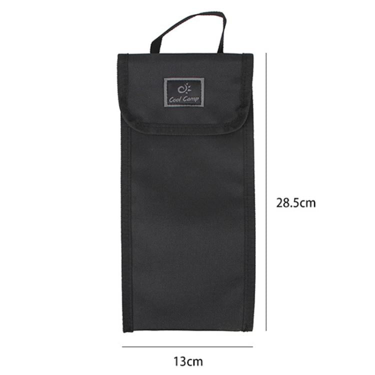 COOL CAMP F-3014 2 Unidades Saco de Armazenamento para Estacas de Tenda de Campismo Exterior Saco de Ferramentas Retangular Portátil