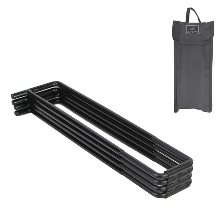 COOL CAMP CF-7001 Suporte Dobrável para Armazenamento de Campismo Exterior Base para Balde de Água de Campismo