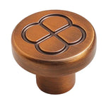 Puxador Vintage com Flor para Porta de Armário em Liga de Zinco para Gavetas e Roupeiros, Furo Único Café, 96mm Café, 128mm Café, Furo Único Cinzento, 96mm Cinzento, 128mm Cinzento, Furo Único Cobre Escovado, 96mm Cobre Escovado, 128mm Cobre Escovado