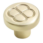 Puxador Vintage com Flor para Porta de Armário em Liga de Zinco para Gavetas e Roupeiros, Furo Único Café, 96mm Café, 128mm Café, Furo Único Cinzento, 96mm Cinzento, 128mm Cinzento, Furo Único Cobre Escovado, 96mm Cobre Escovado, 128mm Cobre Escovado