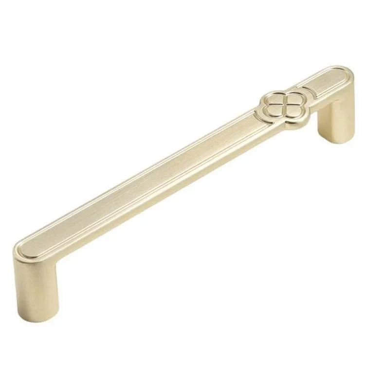 Puxador Vintage com Flor para Porta de Armário em Liga de Zinco para Gavetas e Roupeiros, Furo Único Café, 96mm Café, 128mm Café, Furo Único Cinzento, 96mm Cinzento, 128mm Cinzento, Furo Único Cobre Escovado, 96mm Cobre Escovado, 128mm Cobre Escovado