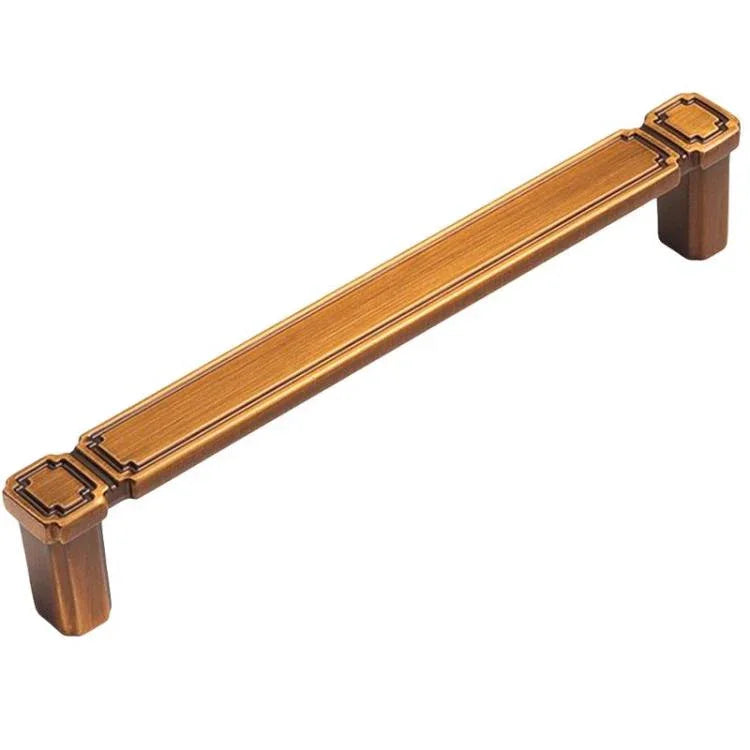 Puxador Vintage para Porta de Armário em Liga de Zinco para Gavetas e Roupeiros, Furo Único Café, 96mm Café, 128mm Café, Furo Único Cinzento, 96mm Cinzento, 128mm Cinzento, Furo Único Cobre Escovado, 96mm Cobre Escovado, 128mm Cobre Escovado