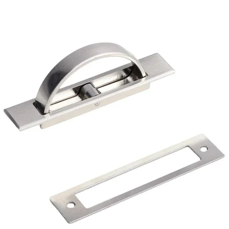Recessed Groove Concealed Handle For Cabinets Embedded Rotating Flip-Top Handle, 4206-85mm Brushed Strip, 4206-85mm Matt Black Strip, 4206A-85mm Sanding Nickel Belt, 4209-80mm Brushed Strip, 4209-80mm Matt Black Strip, 4209-80mm Brushed Copper Strip