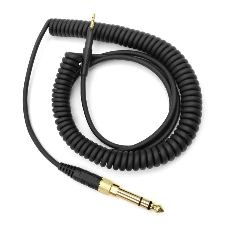 Cabo de auscultadores com mola e ficha de 2,5mm para 3,5+6,35mm para Sennheiser HD6 / HD8 / HD7 / HD598, ZS0229