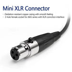 Cabo de auscultadores com ficha de 6,35mm para AKG Q701 Q702 K712 K240, mola de 1,5-4,5m, 3m direito