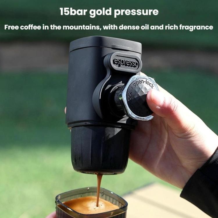 Cafeteira Portátil Manual para Casa e Viagem, Máquina de Café de Prensa