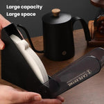 CAFE RHYME Suporte para Filtro de Papel à Prova de Pó com Tampa, Caixa para Filtro de Café