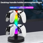 Suporte para auscultadores KBB-81 RGB com luz ambiente, controlo com fios, controlo com fios + controlo remoto, controlo com fios + controlo remoto + aplicação Bluetooth