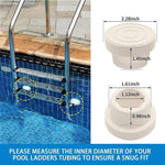 DDV Replacement Plug For 1.9-inch Pool Ladder, 1pc