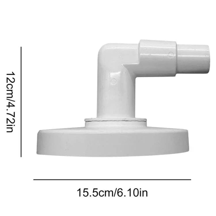 Peça de Substituição para Skimmer de Piscina com Placa de Vácuo e Cotovelo de 90 Graus