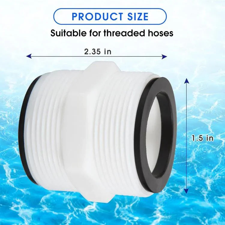 Conector de 2 Vias para Mangueira de Piscina de 1.5 Polegadas para Intex, Coleman, Hayward