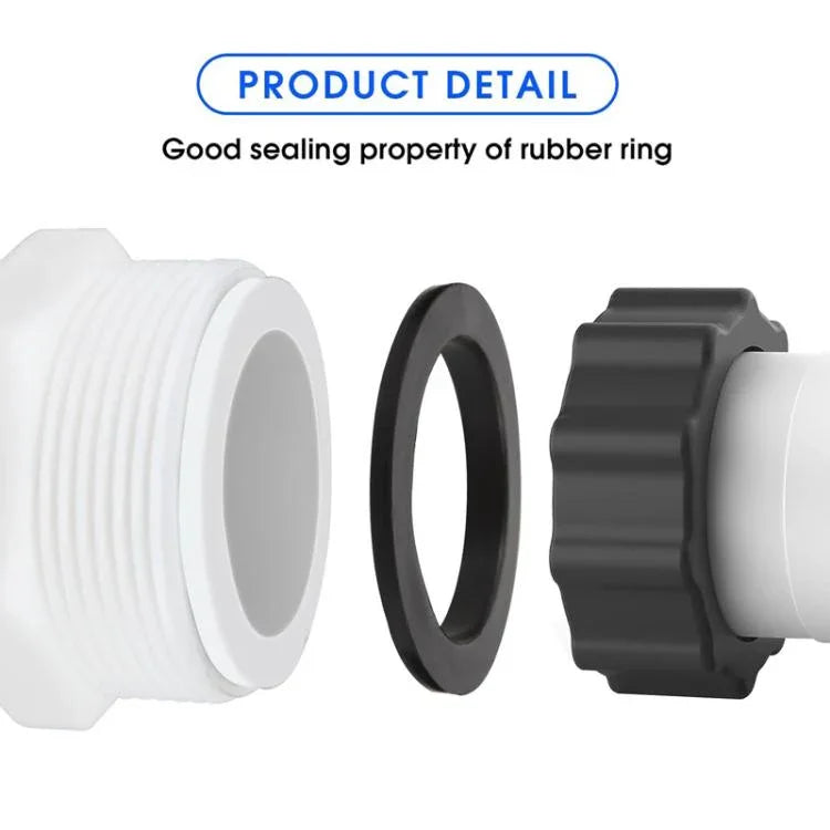Conector de 2 Vias para Mangueira de Piscina de 1.5 Polegadas para Intex, Coleman, Hayward