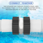 Conector de 2 Vias para Mangueira de Piscina de 1.5 Polegadas para Intex, Coleman, Hayward