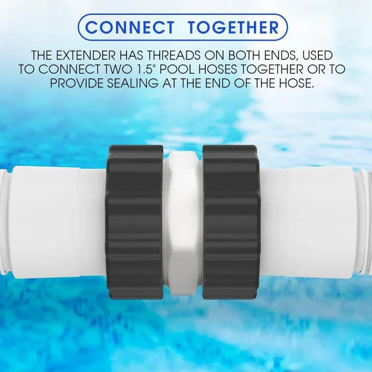 Conector de 2 Vias para Mangueira de Piscina de 1.5 Polegadas para Intex, Coleman, Hayward