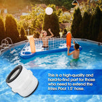 Conector de 2 Vias para Mangueira de Piscina de 1.5 Polegadas para Intex, Coleman, Hayward