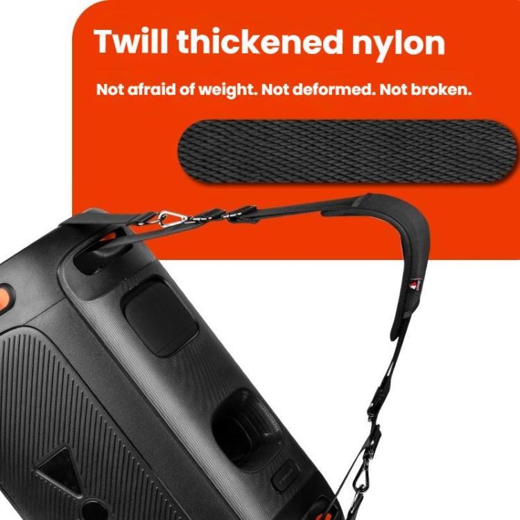 Correia de Ombro Ajustável Para JBL Partybox 110 Alça de Transporte Portátil em Nylon e Neopreno, Correia de Ombro