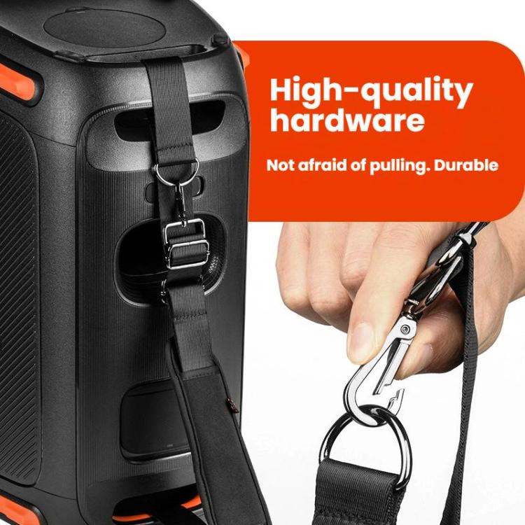 Correia de Ombro Ajustável Para JBL Partybox 110 Alça de Transporte Portátil em Nylon e Neopreno, Correia de Ombro