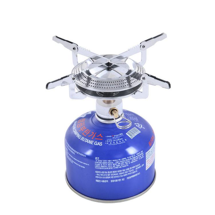 AOTU AT6313 Outdoor Camping Round Burner Integrated Gas Stove With High Power Burner, AT6313