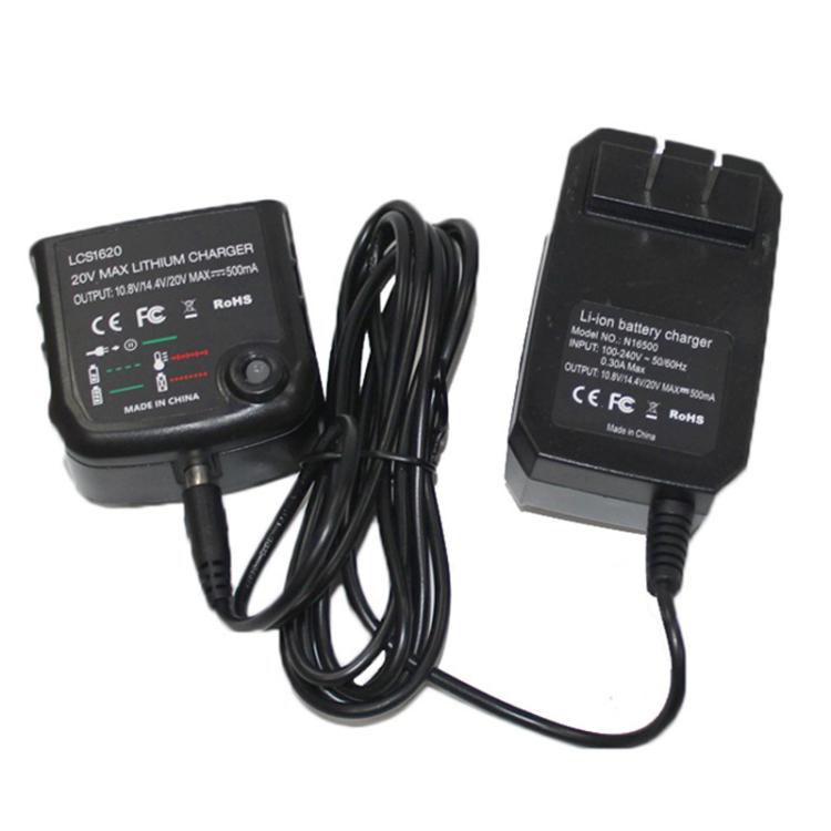 Carregador de bateria de lítio Black&Decker 12-18V LCS1620, Plugue EUA, Plugue UE, Plugue Reino Unido