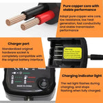 Carregador de bateria de lítio Black&Decker 12-18V LCS1620, Plugue EUA, Plugue UE, Plugue Reino Unido