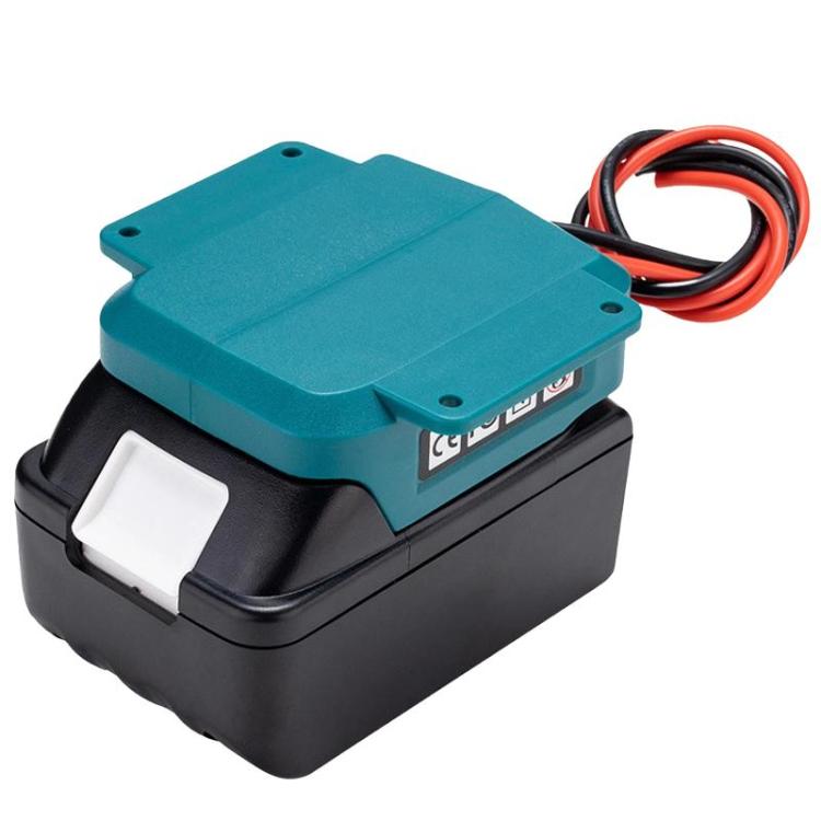 Carregador de bateria de lítio Makita 18V 18650, conversor de bateria para ferramenta, sem interruptor de proteção, com interruptor de proteção