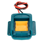 Carregador de bateria de lítio Makita 18V 18650, conversor de bateria para ferramenta, sem interruptor de proteção, com interruptor de proteção