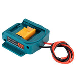Carregador de bateria de lítio Makita 18V 18650, conversor de bateria para ferramenta, sem interruptor de proteção, com interruptor de proteção