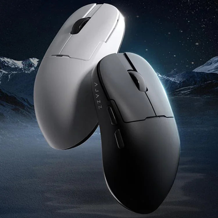 Ajazz AJ159P MC Rato Sem Fios Magnético Tri-modo Ergonómico, Leve e Silencioso para Gaming