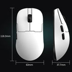 Ajazz AJ159P MC Rato Sem Fios Magnético Tri-modo Ergonómico, Leve e Silencioso para Gaming