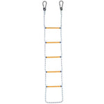Escada de Corda de Treino Multifuncional em Resina para Escalada em Barco, Branco 1m, Branco 1.4m, Branco 1.8m