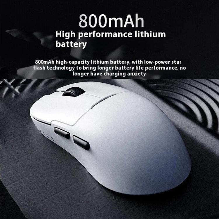 Ajazz NearLink / Com Fio / Bluetooth Rato Tri-modo, AJ159 NL 400mAh PAW3311 Branco, AJ159 NL 800mAh PAW3311 Preto, AJ159 NL 800mAh PAW3311 Branco, AJ159 NL P 800mAh PAW3395 Preto, AJ159 NL P 800mAh PAW3395 Branco