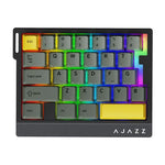 Ajazz AK029 Teclado Gaming com Fio de Mão Única com Interruptor Magnético Rice Edição HIFI com Retroiluminação RGB