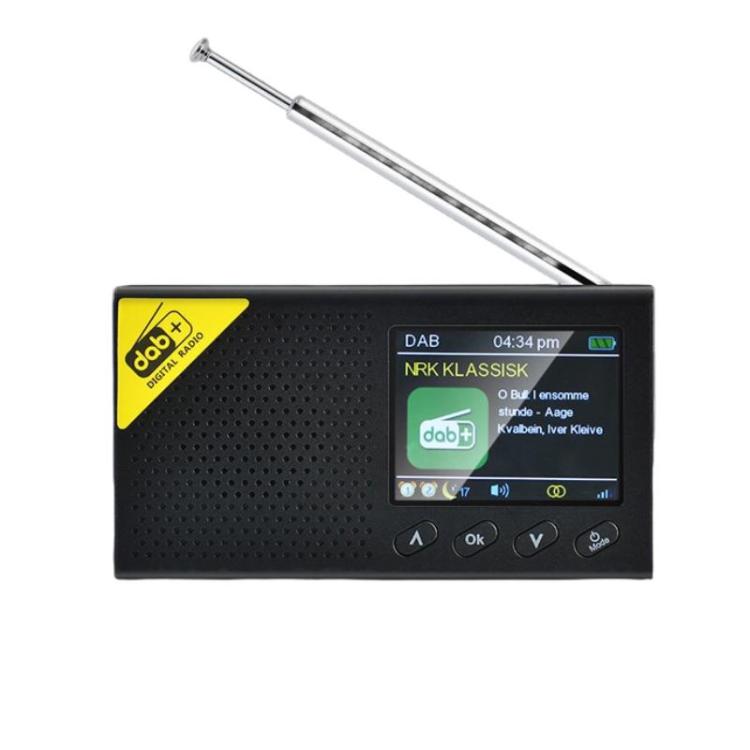 Rádio digital portátil para carro Rádio digital DAB, DAB-PC1
