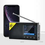 Rádio digital portátil para carro Rádio digital DAB, DAB-PC1