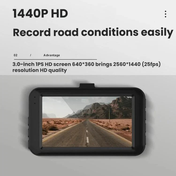 Suporte com Ventosa para Gravador de Condução WiFi com Visão Noturna HD e Gravação Frontal e Traseira Dupla