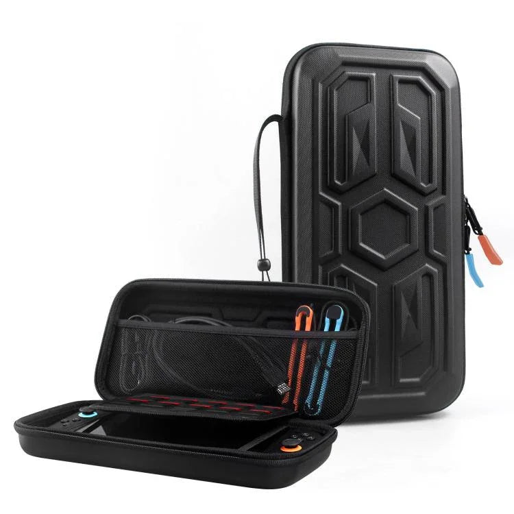 Capa Protetora Rígida Estilo Mecha para Nintendo Switch 2, Bolsa Portátil à Prova de Choques