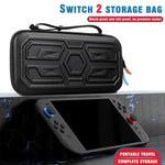 Capa Protetora Rígida Estilo Mecha para Nintendo Switch 2, Bolsa Portátil à Prova de Choques