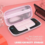 Bolsa de Ombro Portátil com Estampa Sakura para Nintendo Switch 2, Bolsa de Transporte Portátil