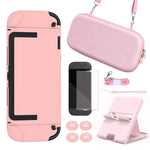 Conjunto de Acessórios Sakura para Nintendo Switch 2, Estojo de Transporte Portátil com Capa, 4 Protetores para Polegares, Protetor de Ecrã e Suporte