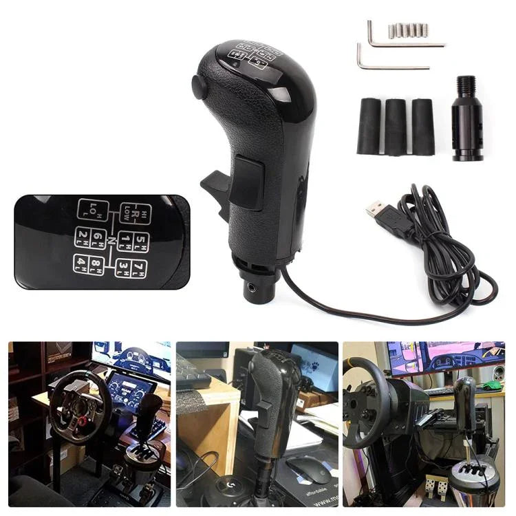 Simulador de Mudança de Velocidades Joystick para Jogos de Corrida para Logitech G29 / G27 / G25 / G923, HB043