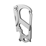 Chave de Fenda Multifuncional para Exterior Abridor de Garrafas Gadgets Portáteis 7 em 1, Fivela Redonda para Montanhismo