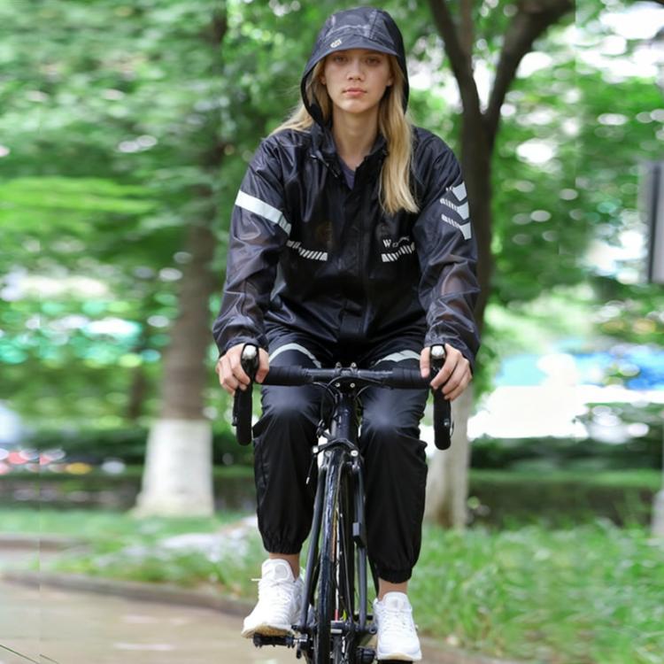 Casaco de Chuva Refletor, Impermeável, Leve para Ciclismo ao Ar Livre WEST BIKING, S, M, L, XL, XXL, XXXL, XXXXL