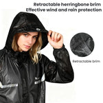 Casaco de Chuva Refletor, Impermeável, Leve para Ciclismo ao Ar Livre WEST BIKING, S, M, L, XL, XXL, XXXL, XXXXL