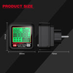HABOTEST Tomada de Teste Elétrico Inteligente com Display Digital, HT97B Plugue US, HT97D Plugue EU, HT97E Plugue UK