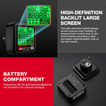 HABOTEST Tomada de Teste Elétrico Inteligente com Display Digital, HT97B Plugue US, HT97D Plugue EU, HT97E Plugue UK