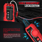 Localizador e Testador de Cabo de Rede Multifuncional HABOTEST, HT801B