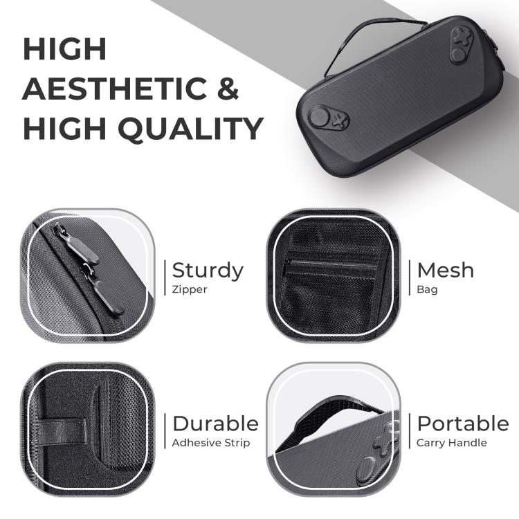 Estojo Rígido de Transporte JYS para Consola Portátil ROG Xbox Ally/X, Bolsa de Viagem com Zíper, JYS-X152 Branco, JYS-X152 Preto