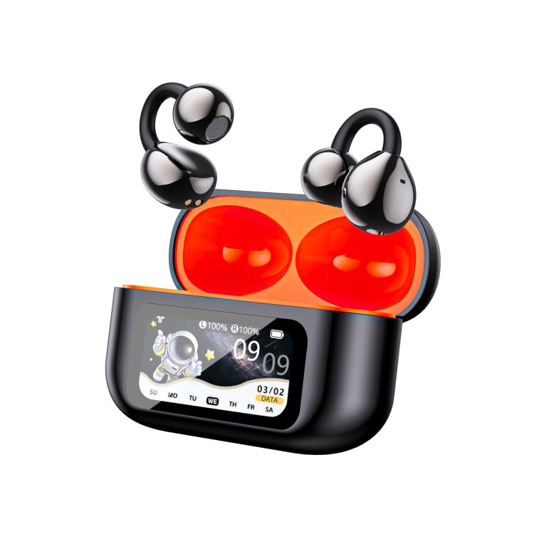 Auriculares Bluetooth Tradutor Inteligente AI com 150 Línguas e Compartimento de Carregamento com Ecrã a Cores
