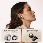 Auriculares Bluetooth Tradutor Inteligente AI com 150 Línguas e Compartimento de Carregamento com Ecrã a Cores