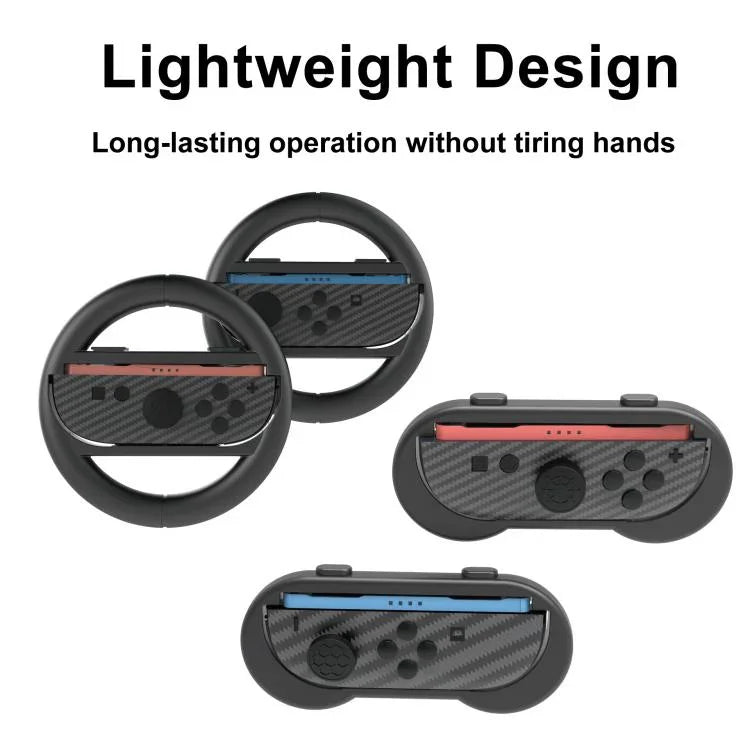 Conjunto de Acessórios 10 em 1 PGTECH para Nintendo Switch 2, Volantes, Pegas, Tampas para Thumbstick